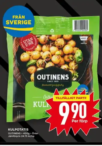 Willys Outinen Potatis erbjuda
