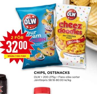 Willys OLW Ostbågar erbjuda