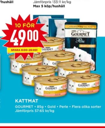Willys Gourmet Perle Kattmat erbjuda