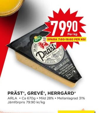 Willys Arla Prästost erbjuda