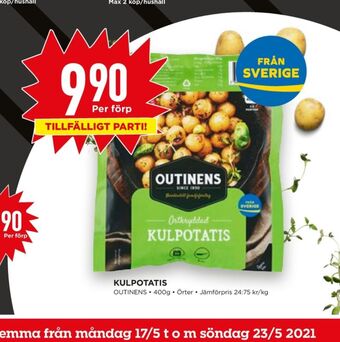 Willys Outinen Potatis erbjuda