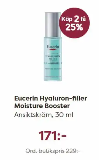 Eucerin Hyaluron-filler Moisture Booster 30ml