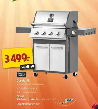 Jula Gasolgrill erbjuda