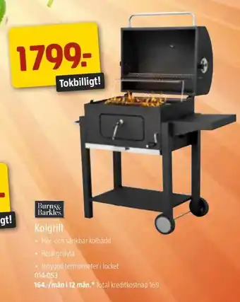 Jula Kolgrill erbjuda