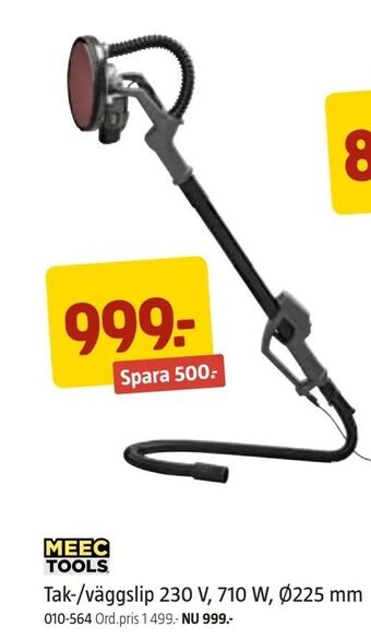 Jula Tak-/väggslip 230 V, 710 W, Ø225 mm erbjuda