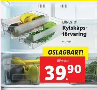 Kylskåps. förvaring