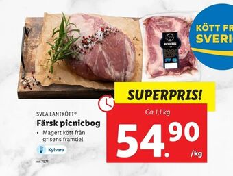 Lidl Färsk picnicbog erbjuda