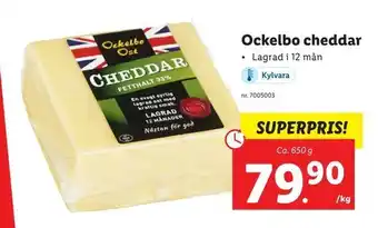 Ockelbo cheddar