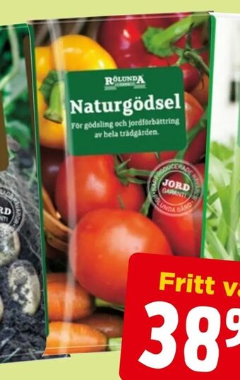 Jem&Fix Naturgödsel erbjuda