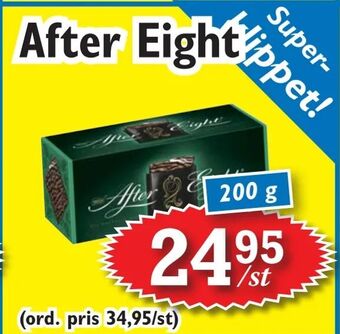 T-jarlen After Eight erbjuda