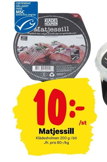 City Gross Matjessill erbjuda