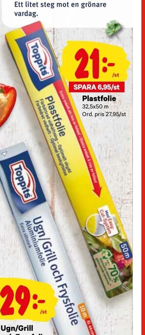 City Gross Plastfolie erbjuda