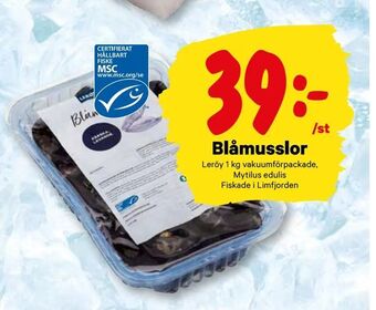 City Gross Blåmusslor erbjuda