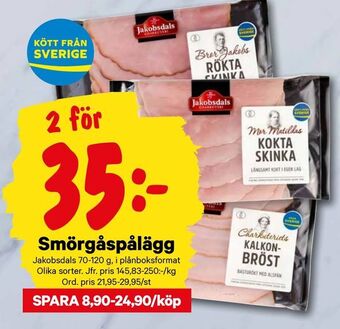 City Gross Smörgåspålägg erbjuda