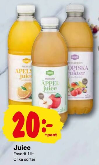 City Gross Juice erbjuda
