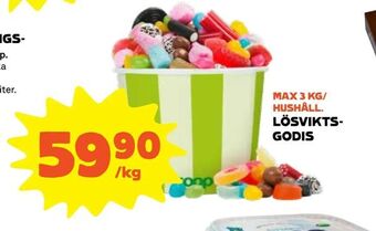 Coop Lösviktsgodis erbjuda
