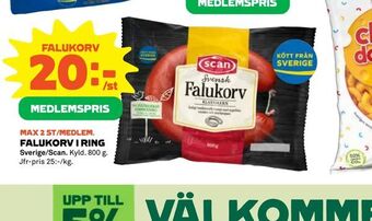 Coop Falukorv erbjuda