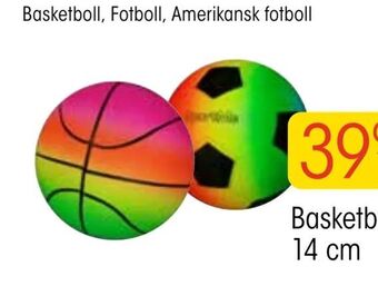EKO Basketboll/Fotboll Rainbow 14 cm erbjuda