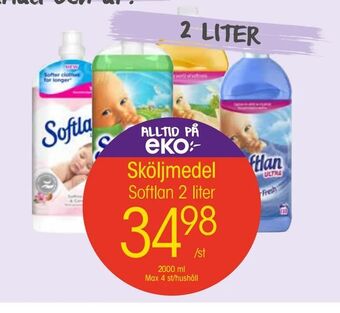 EKO Sköljmedel erbjuda