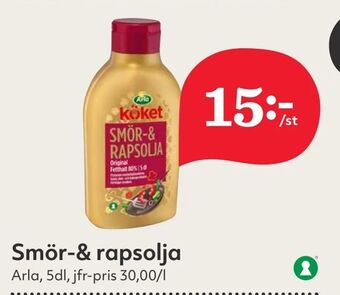 Smör-& rapsolja