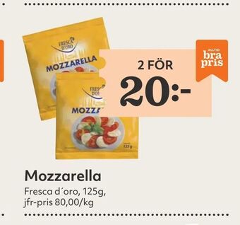 Hemköp Mozzarella erbjuda