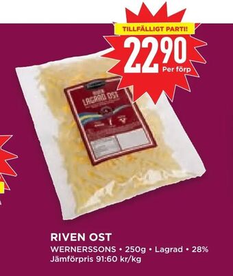 Willys Hemma Riven ost erbjuda