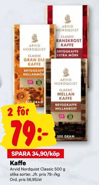 City Gross Kaffe erbjuda