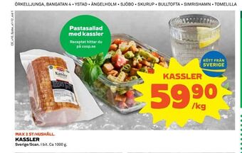 Coop Extra Kassler erbjuda