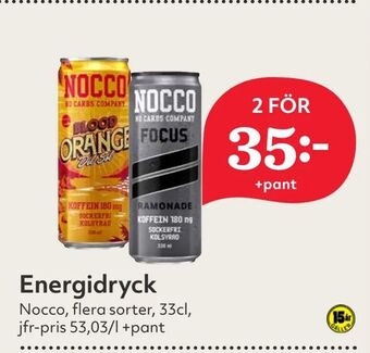 Hemköp Energidryck erbjuda
