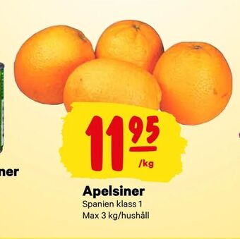 City Gross Apelsiner erbjuda