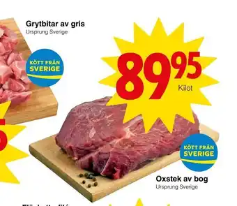 Oxstek av bog