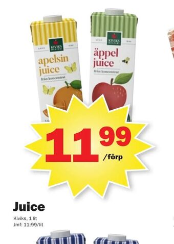 Pekås Juice erbjuda