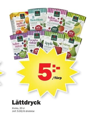 Pekås Lättdryck erbjuda