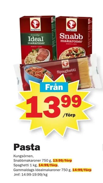 Pekås Pasta erbjuda