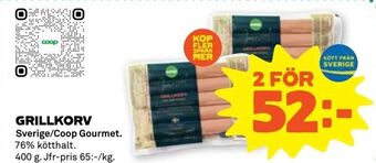 Stora Coop Grillkorv erbjuda