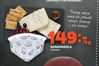 Stora Coop Gorgonzola erbjuda