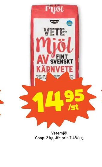 Stora Coop Vetemjöl erbjuda