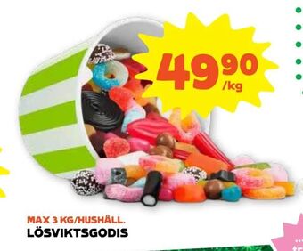 Stora Coop Lösviktsgodis erbjuda