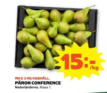 Stora Coop Päron conference erbjuda