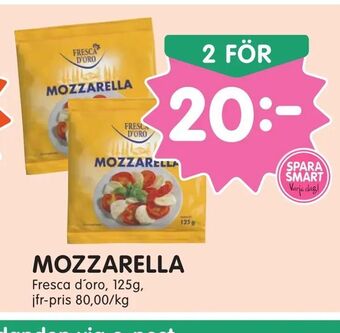 Tempo Mozzarella erbjuda