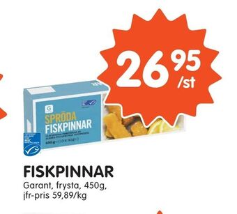 Tempo Fiskpinnar erbjuda
