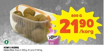 Coop Kiwi i korg erbjuda