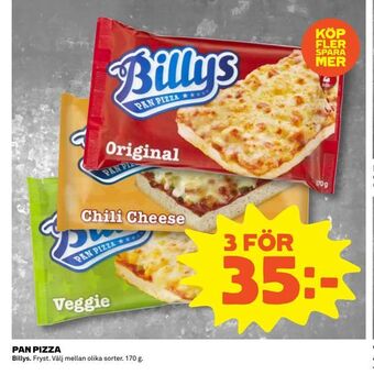 Coop Pan pizza erbjuda