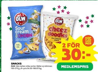 Stora Coop Snacks erbjuda