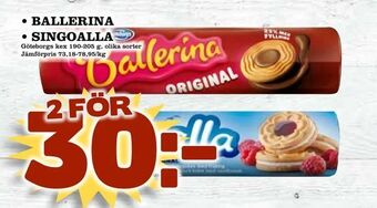 Bonum Matmarknad Ballerina • singoalla erbjuda