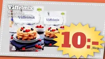 Våffelmix