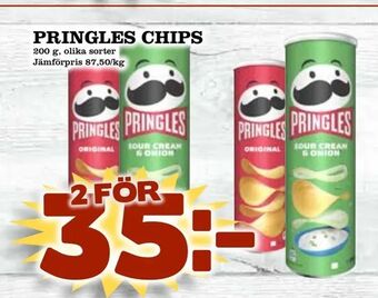 Bonum Matmarknad Pringles chips erbjuda
