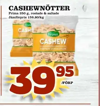Cashewnötter