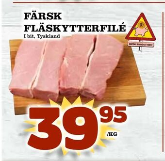 Matdax Färsk fläskytterfilé erbjuda