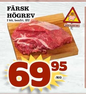 Matdax Färsk högrev erbjuda